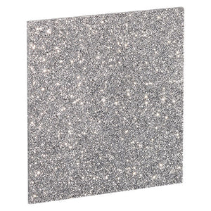 Silver Glitter Cast Acrylic