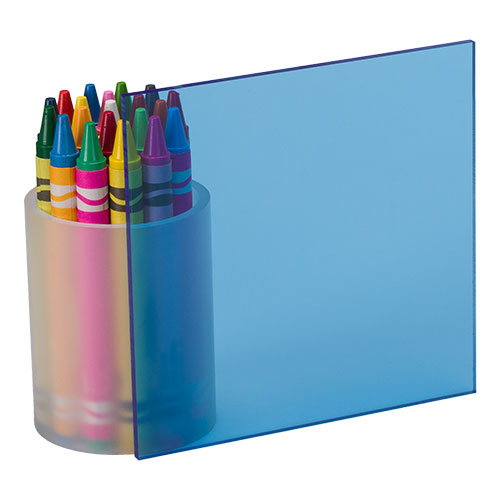 Transparent Blue Cast Acrylic #2069