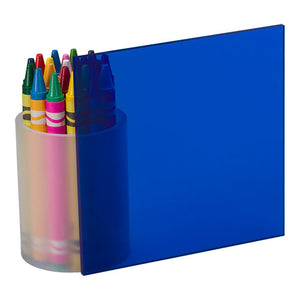 Transparent Blue Cast Acrylic #2424