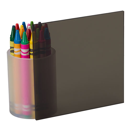 Transparent Gray Cast Acrylic (Dark) #2074