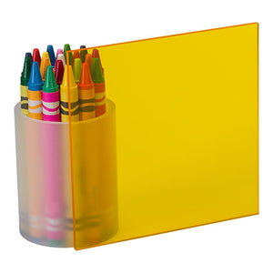 Transparent Yellow Cast Acrylic #2208