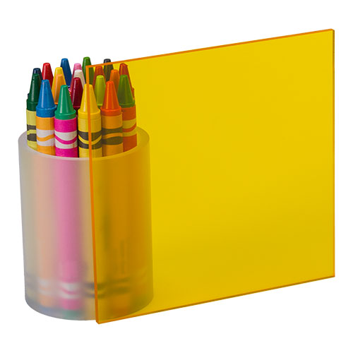 Transparent Yellow Cast Acrylic #2208